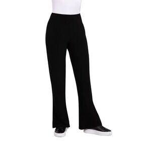 Sympli Bootcut Pant size 10 Black Stretch Jersey $230 NWT‎